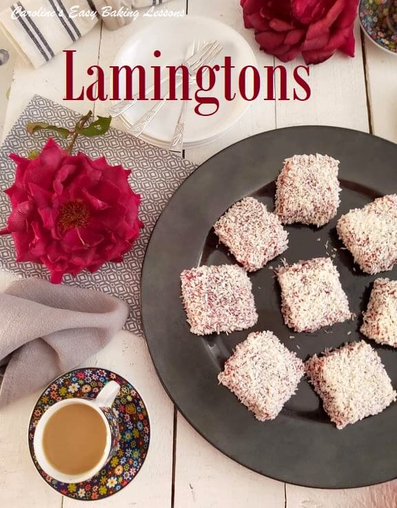 Lamingtons – Australia’s Light Coconut Sponge Cakes