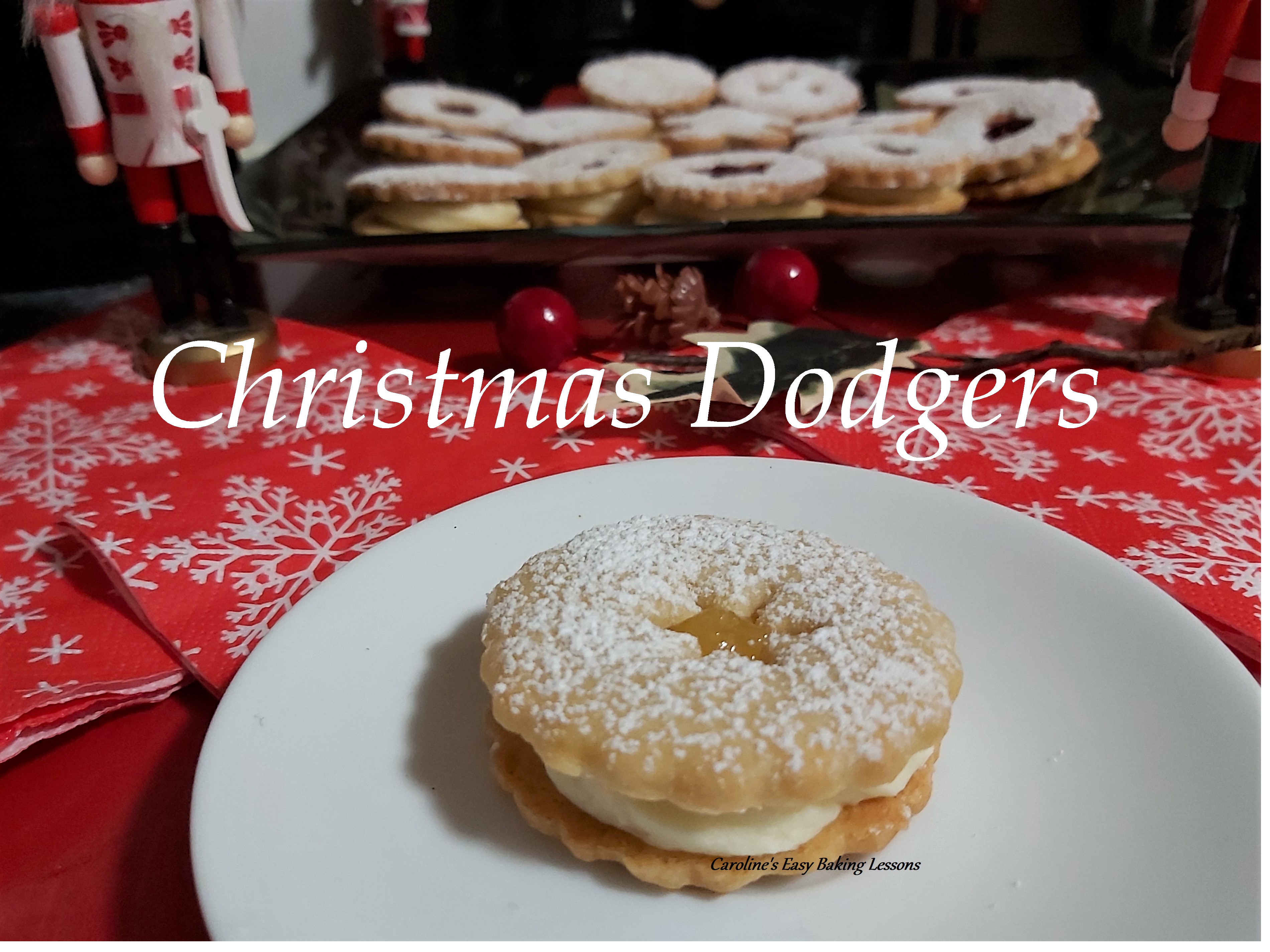 CHRISTMAS DODGERS – My Seasonal Version Of Jammie Dodgers
