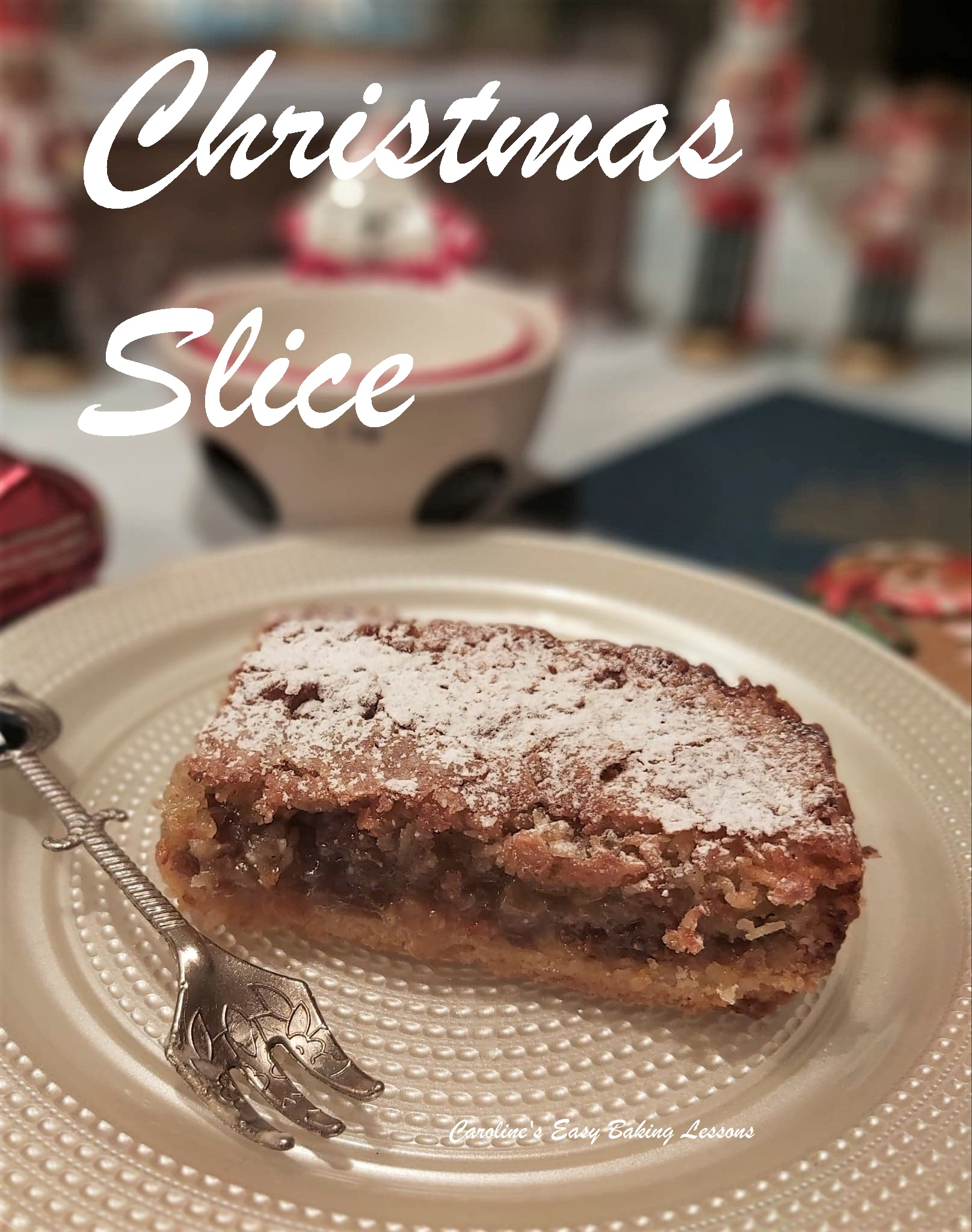 CHRISTMAS MINCEMEAT SLICES