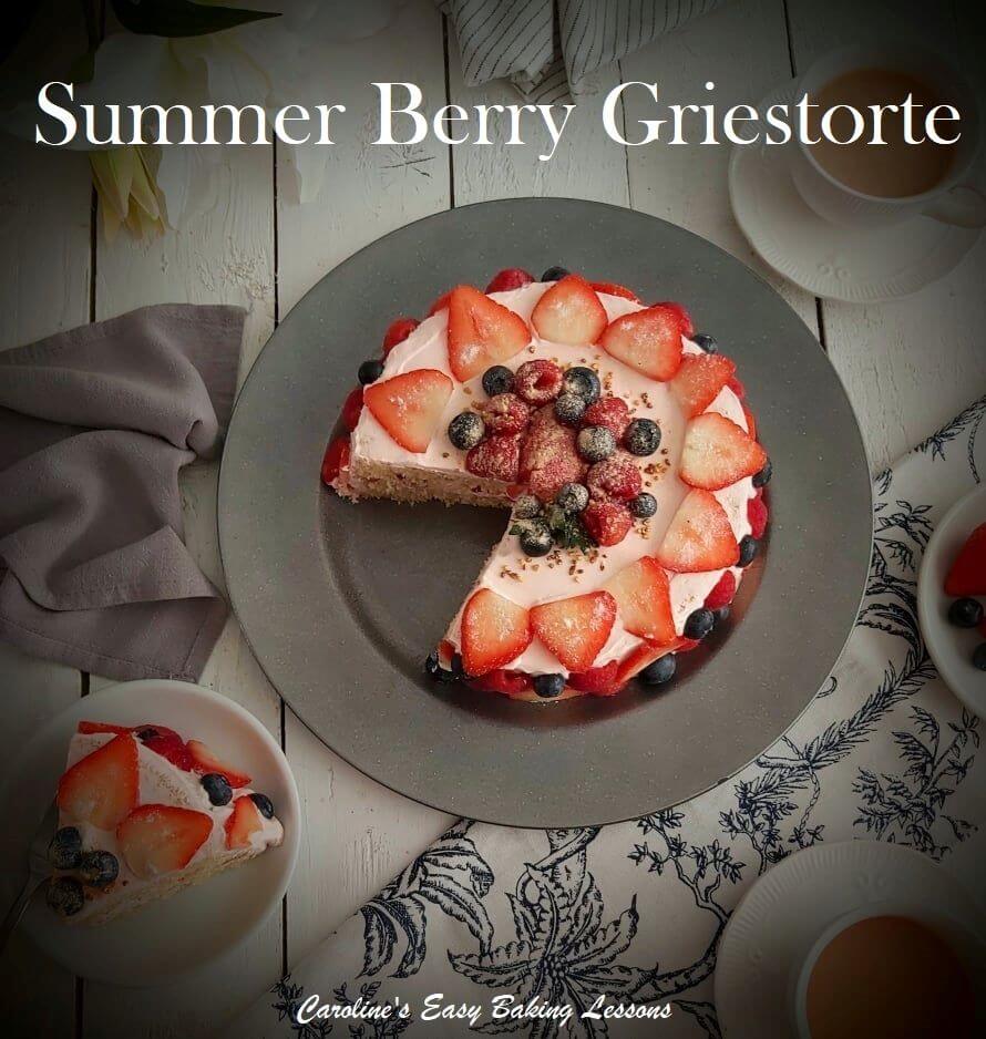 Summer Berry Griestorte