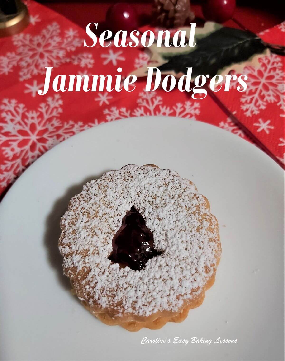 Seasonal Jammie Dodgers  (Classic British Cookie)