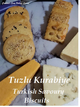 Savoury Biscuits -Turkish Tuzlu Kurabiye